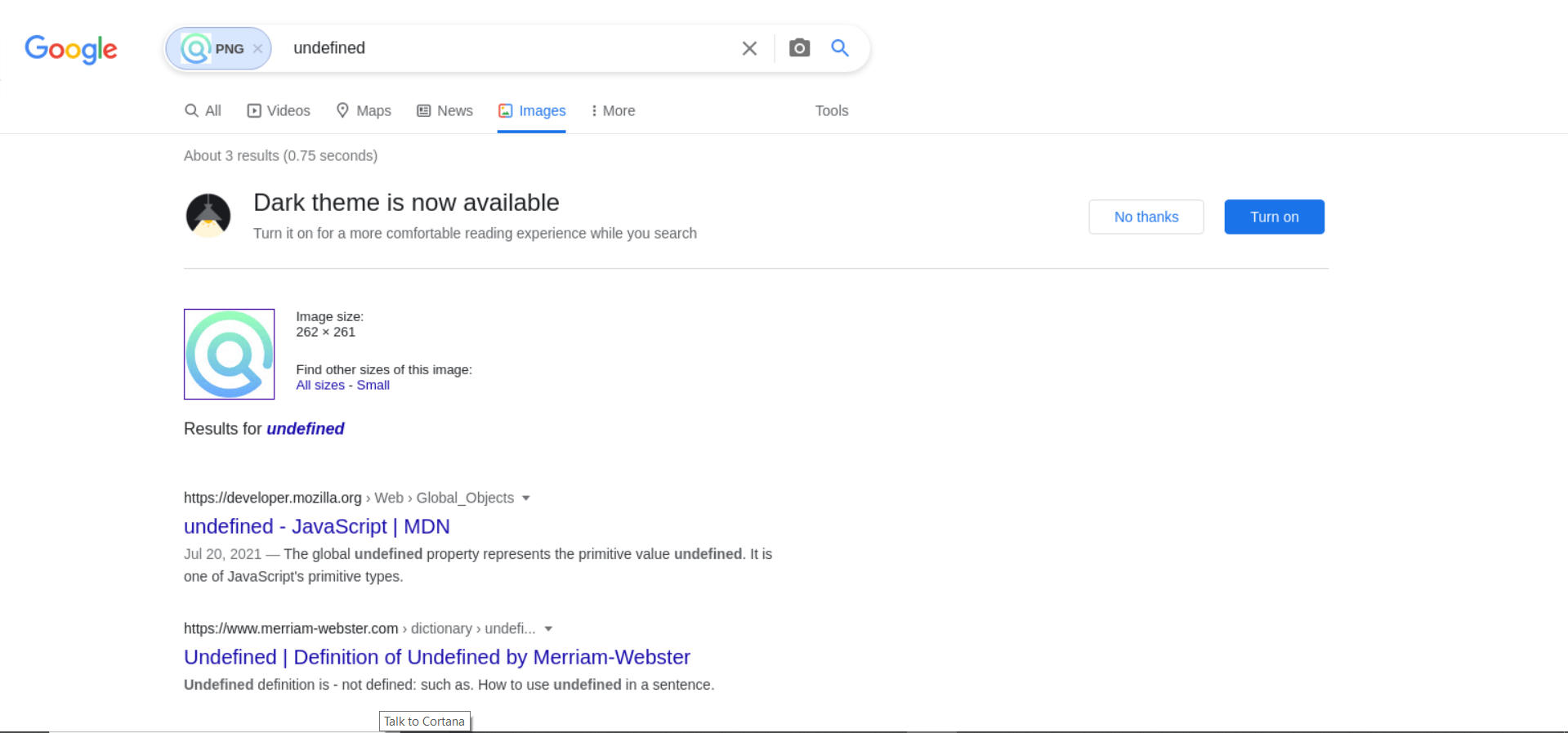 Google Reverse Image API example